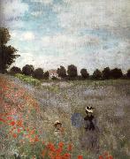 Claude Monet Details of Poppies oil painting